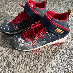 Under armour cleats.